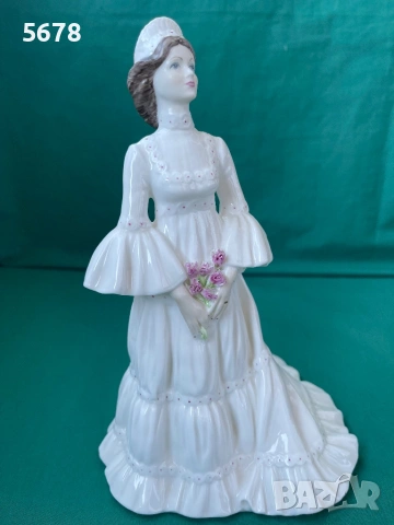 Порцеланова статуетка ,,Coalport”, снимка 8 - Статуетки - 53814851