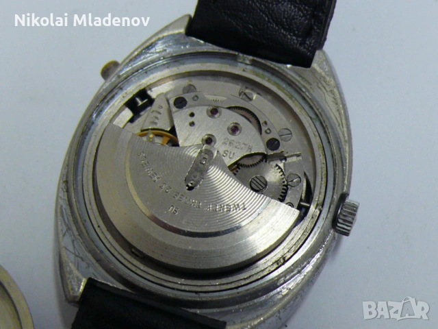 Съветски ПОЛЕТ/POLJOT Автоматичен Мъжки ръчен часовник, работещ!, снимка 18 - Мъжки - 53180601