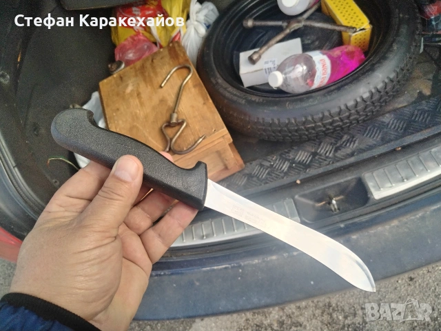 Испански Марков нож за дране и ченгел , снимка 3 - Ножове - 53402309
