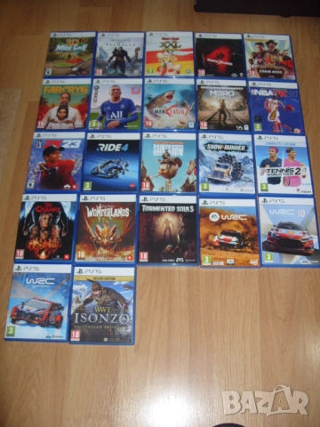 Игри за PlayStation 5, PS5 Част 1 - 15.34 € / 30лв за брой