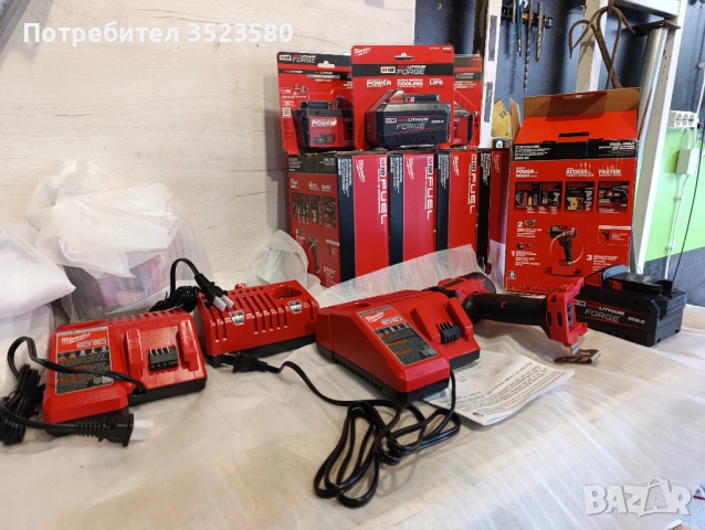 Гайковерт MILWAUKEE , USA, снимка 9 - Други инструменти - 53212222