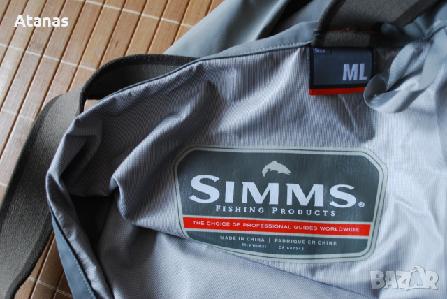 SIMMS Wanders Рибарски гащеризон Мъжки M-L fly fishing риболов patagonia мухарка, снимка 5 - Екипировка - 44529883