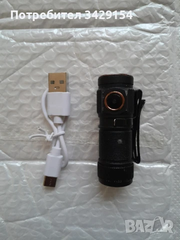 СУПЕР ИЗГОДНО ТАКТИЧЕСКО ФЕНЕРЧЕ TRUST FIRE MT 10 1000 lumena, снимка 1