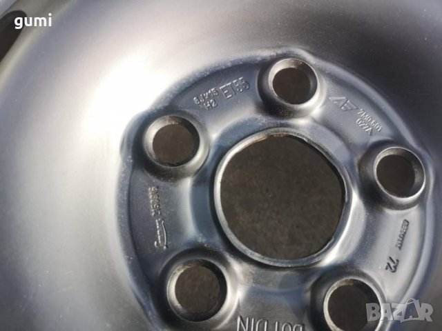 4бр 15ски железни джанти за Ford, VW, Seat 5х112мм, снимка 4 - Гуми и джанти - 35813256