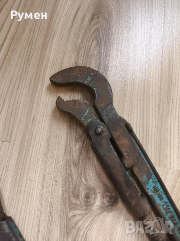 Професионален комплект Daco водопроводни тръбни ключове Ø 1.1/2" цола, снимка 3 - Ключове - 53664654