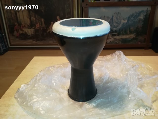 75лв нова черна тарамбука 26х17см 1402221205, снимка 5 - Ударни инструменти - 35783609