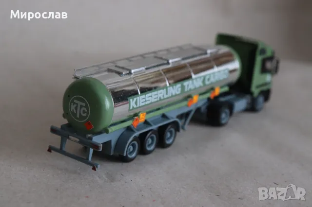 HERPA H0 1/87 MERCEDES ACTROS ЦИСТЕРНА КАМИОН МОДЕЛ TIR, снимка 9 - Колекции - 49633830