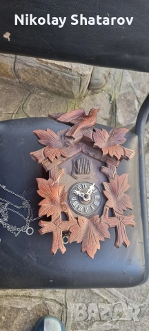 дървен немски часовник с кукувица 