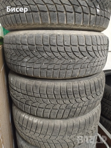 Зимни гуми с железни джанти 5/100(6J ET38/ц.отв.57,1)+Подарък тасове 