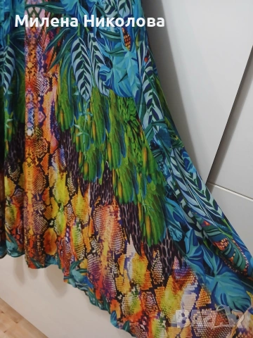 Дълга лятна рокля 44, снимка 3 - Рокли - 53486527