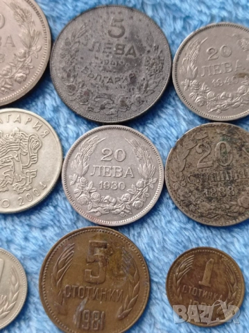 Стари български монети 1888-2004 г., снимка 5 - Нумизматика и бонистика - 53614241