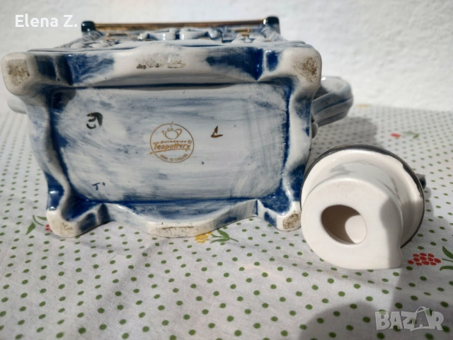 French stove колекционерски ръчно изработен чайник Swineside, снимка 11 - Декорация за дома - 53569692