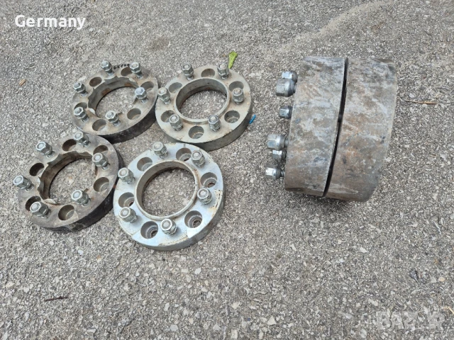 фланци за toyota landcrueser mitsubishi pajero  30mm 50mm  6x139, снимка 3 - Части - 50463340