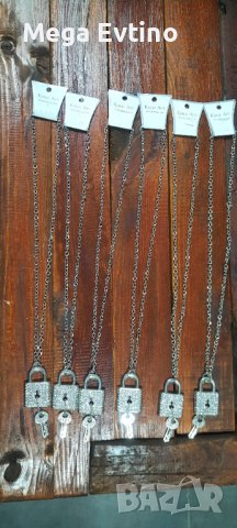 Лот от 6 колиета катинар с ключ , снимка 3 - Колиета, медальони, синджири - 40027205