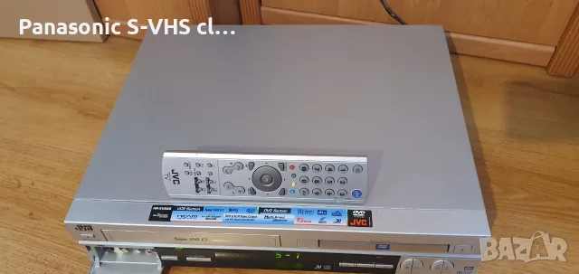 JVC HR-XVS20EK DVD player & Video  S-VHS, снимка 7 - Плейъри, домашно кино, прожектори - 56246323