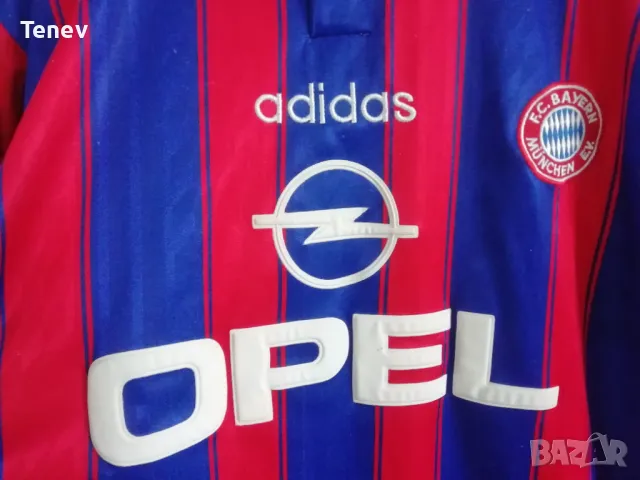 Bayern Munich Munchen 1995-1997 оригинална тениска фланелка с автографи Байерн Мюнхен , снимка 5 - Тениски - 49207209