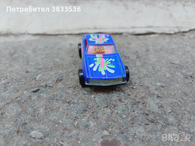 Ранно произв. рядък модел количка Hotwheels Custom Cal Camaro 67, снимка 7 - Колекции - 50108333