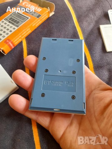 Калкулатор Canon LS-31, снимка 7 - Антикварни и старинни предмети - 41228406