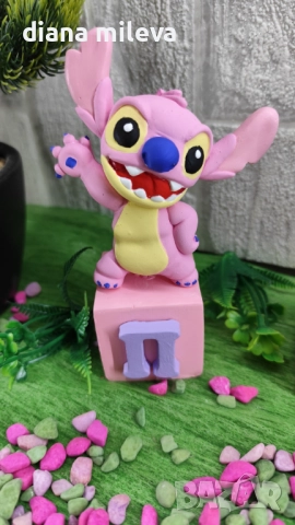 Кубчета с име с любимият Стич!!, снимка 5 - Декорация за дома - 52429019