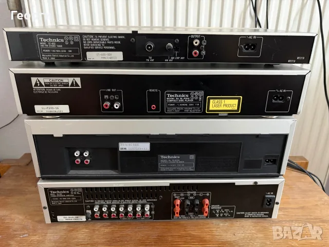 Сет Technics компоненти, снимка 5 - Ресийвъри, усилватели, смесителни пултове - 56074545