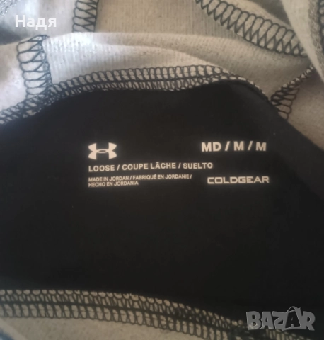 Оригинален дамски суичър с качулка Under Armour ColdGear Hoodie, снимка 3 - Суичъри - 52179473