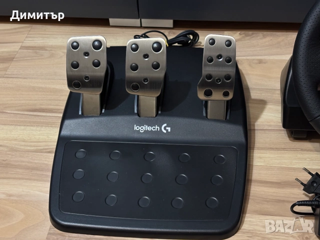 Волан Logitech G29 SE + Shifter, снимка 4 - Джойстици и геймпадове - 53688914