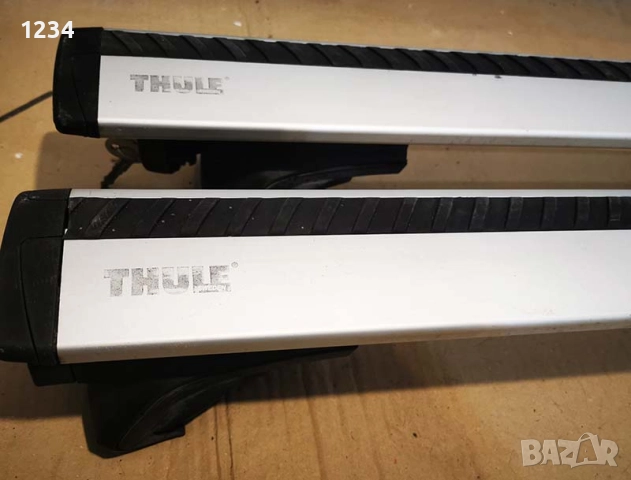 THULE Wingbar алуминиев багажник напречни греди за монтаж на надлъжни рейки 120cm, снимка 3 - Аксесоари и консумативи - 52861442