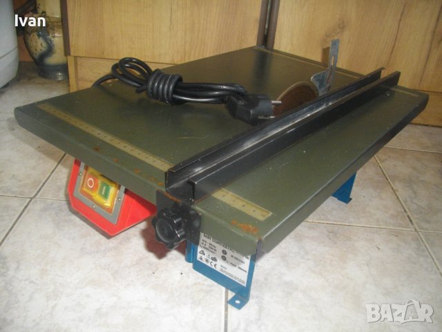 550W/ф180мм-Немска Профи Ел.Машина Мокро/Сухо Рязане 35мм Плочи/Плочки-HANSEATIC-С Паралел Линеал , снимка 2 - Други инструменти - 41016907