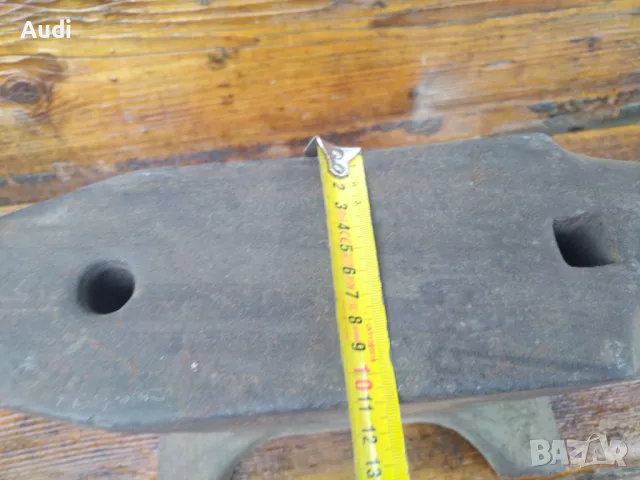 Голяма чешка наковалня Марка SCKODA / Чехия / ОРИГИНАЛ  Тегло 50кг, снимка 5 - Други инструменти - 48942113