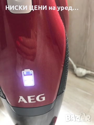Безжична прахосмукачка AEG CX7 LITHIUM 2в1, снимка 6 - Прахосмукачки - 51690832