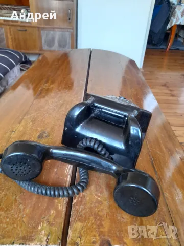 Стар телефон RFT,Nordfern, снимка 5 - Антикварни и старинни предмети - 49546622