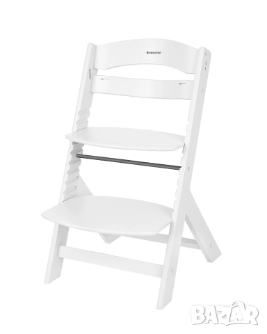 Дървен стол за храненe Nordy White С БЕЗПЛАТНА ДОСТАВКА , снимка 7 - Столчета за хранене - 53596113