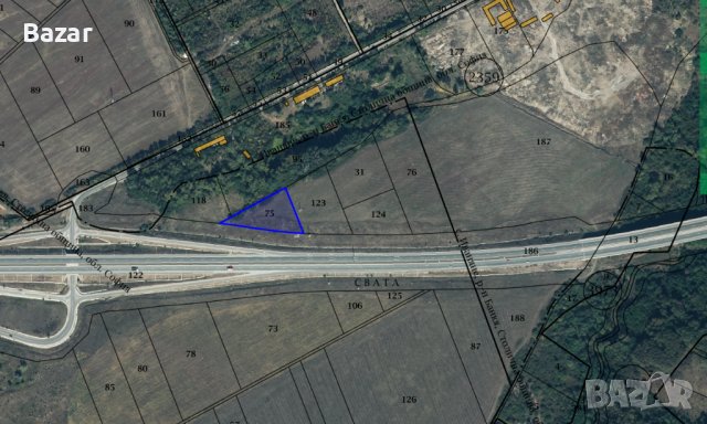 Парцел с лице на автомагистрала "Струма", с. Мало Бучино, снимка 5 - Парцели - 41976695