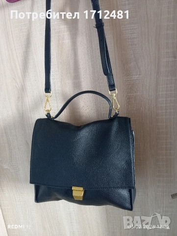 coccinelle leather чанта , снимка 4 - Чанти - 53363862