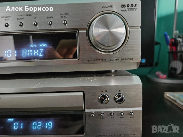Стерео ресийвър Denon DRA-F101+CD DCD-F101, снимка 4 - Аудиосистеми - 52549657