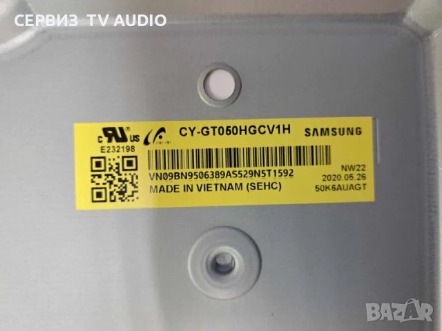 Main Board - BN9651900A,TV SAMSUNG UE50TU7172U, снимка 3 - Части и Платки - 47505505