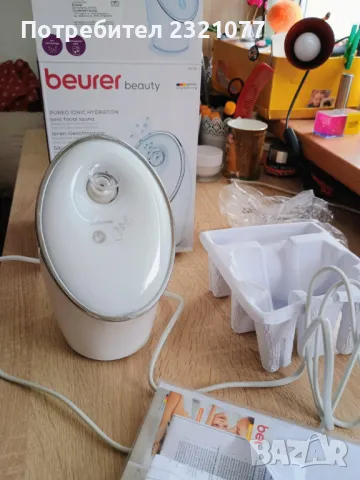 Йонна Сауна за лице BEURER FC 72 не използвана, снимка 3 - Други - 49086922