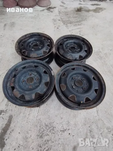 железни джанти за Ауди 80 R14, снимка 2 - Части - 49604932