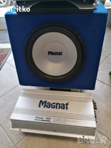 Magnat Classic 360 - Автоусилвател + Бас каса, снимка 1 - Аудиосистеми - 34731387