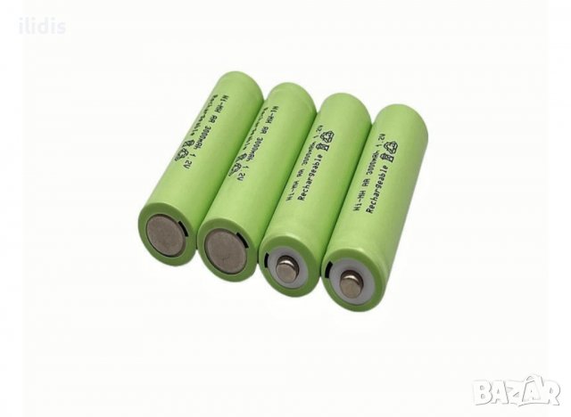   1,2 V, AA  акумулаторни батерии Rakieta 1800 mAh,  11 грама, снимка 3 - Ремонт на друга електроника - 38707889
