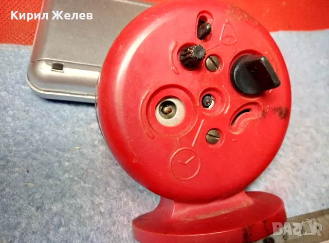 SLAVA 11 JEWELS MADE in USSR Стар КОЛЕКЦИОНЕРСКИ РУСКИ МЕХАНИЧЕН БУДИЛНИК СЛАВА 47763, снимка 3 - Антикварни и старинни предмети - 47656568