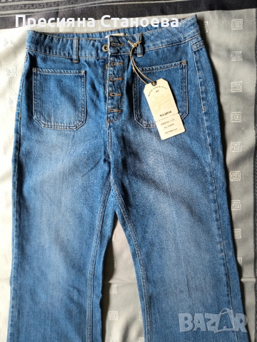 Дамски дънки Pull&Bear размер 28 , снимка 2 - Дънки - 52038467