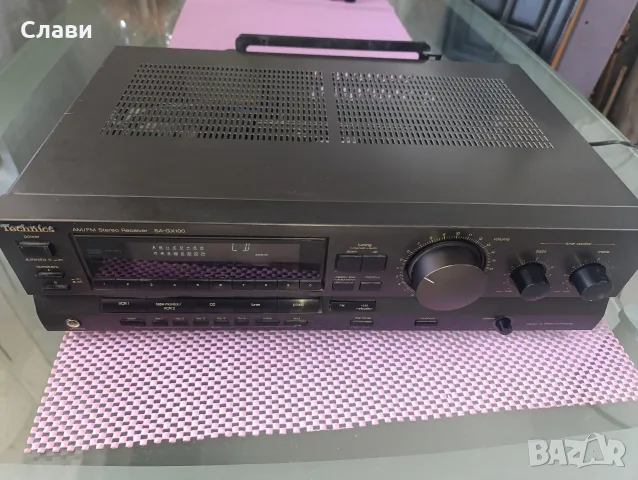 Receiver Technics SA-GX 100 , снимка 7 - Ресийвъри, усилватели, смесителни пултове - 55993475