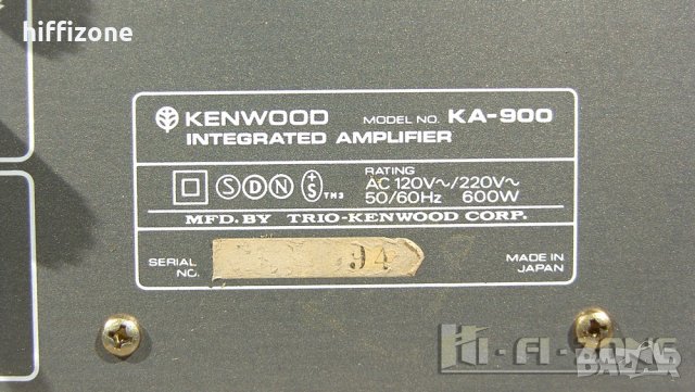 УСИЛВАТЕЛ  Kenwood ka-900 , снимка 8 - Ресийвъри, усилватели, смесителни пултове - 34014775