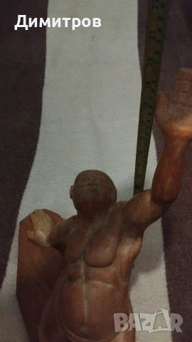 Авторска  испанска скулптура, снимка 9 - Антикварни и старинни предмети - 53774287