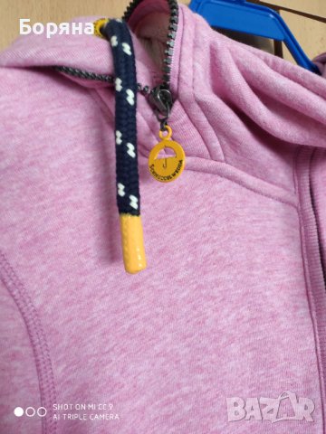Schmuddelwedda - нов дълъг розов суичър raincoat, снимка 13 - Суичъри - 41984123