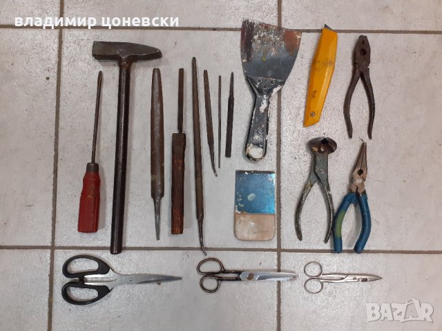 Стари инструменти,пила,чук,клещи,от мерки,ножица,шпакла, снимка 2 - Клещи - 40161927
