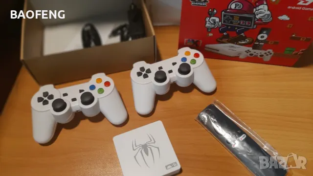 Нова G7 Android 40,000 игри 15000 канала 14 Игрова конзола и tv box в едно Plus Gaming TV Box , снимка 2 - Други игри и конзоли - 48853498