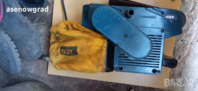 Лентов шлайф AEG HBSZ110, снимка 4 - Други инструменти - 50598874