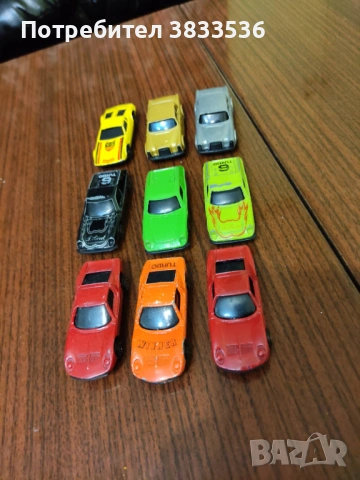 Стари малки метални колички, снимка 2 - Колекции - 53684543